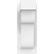 Ekena Millwork Carmel Architectural Grade PVC Outlooker with Block Ends, 7"W X 14"D X 18"H OUTP07X14X18CAR05 - alternate 2